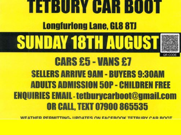 Tetbury Car Boot Sale